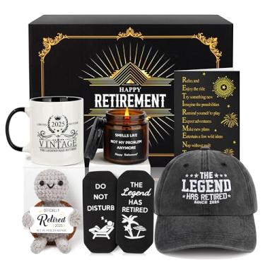 Imagem de Presentes de aposentadoria para homens 2025, presentes aposentados para homens, decorações de aposentadoria feliz presente para pai, avô, colega de trabalho, professores, chefe, amigos, aposentados