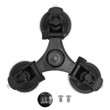 Imagem de Pissente Suporte para Mini Ventosa , 3 Ventosas Poderosas de 10 Kg Cada para Iate RV Com Adaptador de Porca de 1/4 de Polegada Kit de Montagem de tripé Estável
