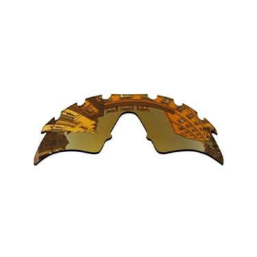 Imagem de Vonxyz Lentes de substituição para óculos de sol Oakley M Frame Sweep ventilado - Bronze MirrorCoat polarizado