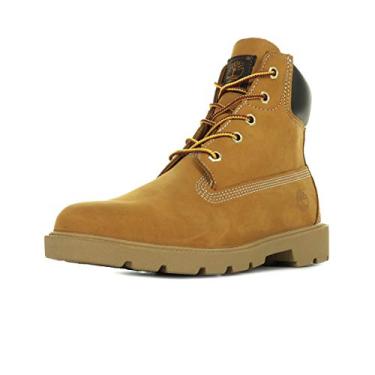 Imagem de Timberland Bota infantil unissex clássica Waterpf de 15 cm, Nobuck clássico trigo, 21