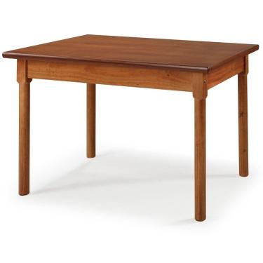 Imagem de Mesa Retangular 4 Lugares Em Madeira Maciça Mv Outlet Mel