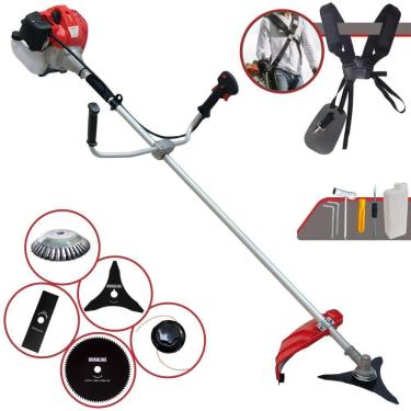 Imagem de Roçadeira Cg430p C- Carretel + Faca 2p 3p 80d E Disco Escova