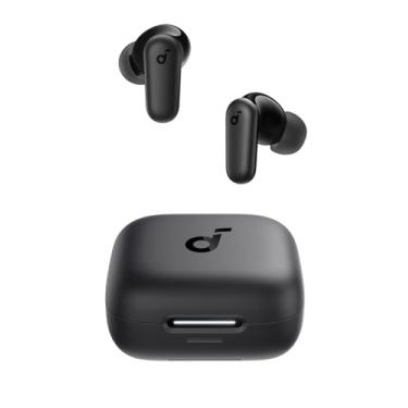Imagem de soundcore P30i da Anker, Fone de Ouvido Bluetooth 5.4 com Cancelamento de Ruído Adaptativo, Graves Poderosos, 45H de Reprodução, Estojo 2-em-1 com Suporte para Celular, IP54, Fone sem fio TWS, Preto