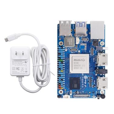 Imagem de Orange Pi Computador de placa única 5 Ultra 4GB/8GB/16GB LPDDR5 Rockchip RK3588 8-Core 64 bits, Wi-Fi 6E/Bluetooth 5.3/BLE, placa de desenvolvimento para Linux/Ubuntu/Debian/Android (8 GB + fonte de