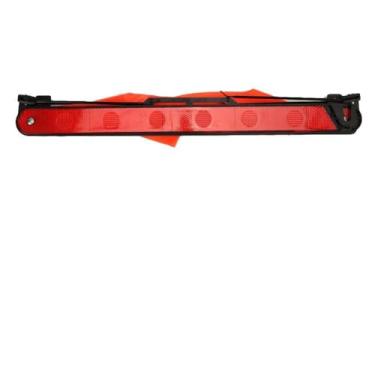 Imagem de Acouto Sinal de Aviso de Emergência Refletivo Triangular para Carros, Estacionamento Dobrável Com Alta Visibilidade para Colapso e Assistência na Estrada