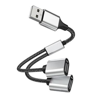 Imagem de Estação de ancoragem de cabo de extensão USB, adequada para impressoras/teclados/pen drives/consoles de jogos, etc., e suporta carregamento de transferência ao mesmo tempo (101,6 cm)