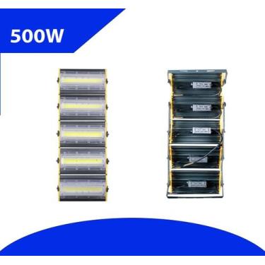 Imagem de Refletor 500w de Led Linear Torre IP68 Branco Bivolt - LED ECOLOGIA