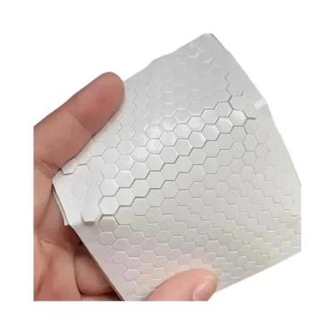 Imagem de Fita Adesiva Espessa Hexagonal Quadrada Dupla Face Com Pontos De Cola 