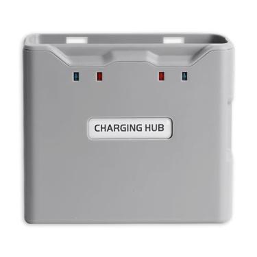 Imagem de Dual Battery Charger for DJI Mini 4K/ 2 SE/ 2/ SE, Charging Power Up to 30W, Charge Two Batteries in Sequence, Portable Two-Way Charging Hub Equipped with a USB-A Output Port