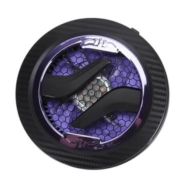 Imagem de aqxreight Refrigerador de Telefone Magnético 3 Velocidades Temperatura Semicondutor Ventilador de Resfriamento de Telefone Celular para Jogos Algoritmo TEC Branco para Co Cooler de (Preto)