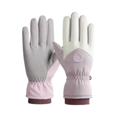 Imagem de Luvas De Esqui De Inverno Impermeáveis E Antiderrapantes Com Tela Sens