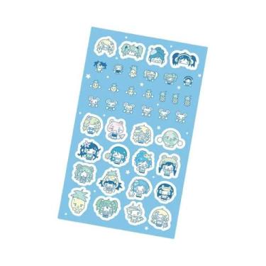 Imagem de Adesivos Retrô De Personagens Femininos Para Celular, Caderno, Diário,