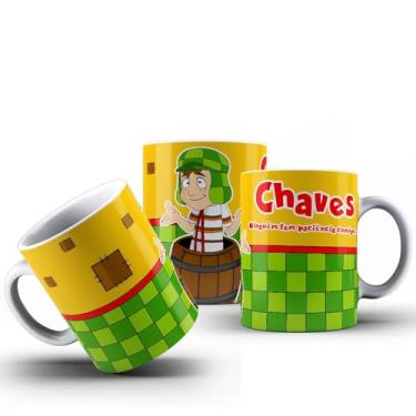 Imagem de Caneca Série Turma Do Chaves Todos Os Personagens Porcelana 325ml (CHAVES)