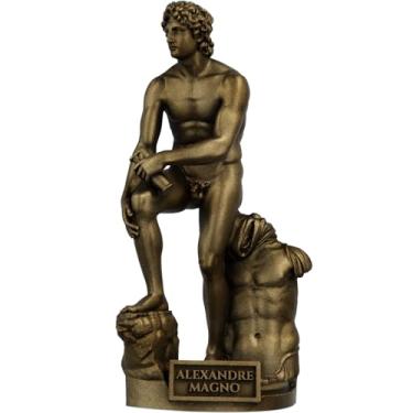 Imagem de Estátua Alexandre Magno - Rondanini (Cor Ouro Velho)