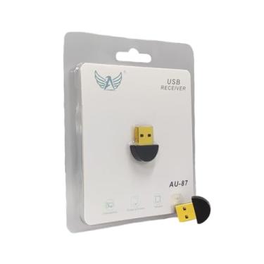 Imagem de Kit 02 Adaptador Bluetooth 5.0 USB Receiver Pen Drive Mini Receptor -87
