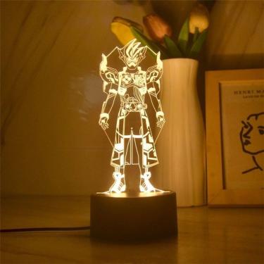 Imagem de Luz noturna Kamens Riders Cronus 3D com mudança de cor