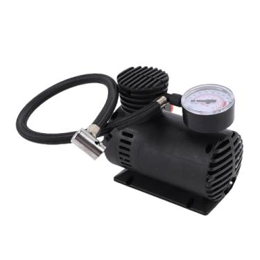 Imagem de Generic Mini Bomba Compacta de Compressor de Ar 12V Inflador 300 PSI para Balões de Futebol de Pneus - Detector de Pressão