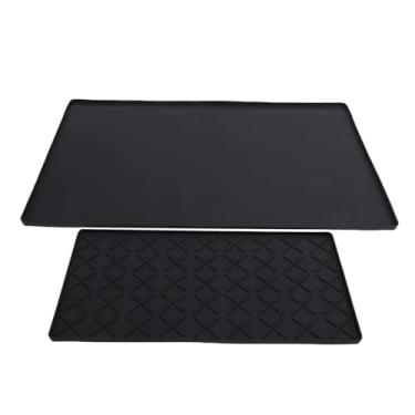 Imagem de HURRISE Esteira de café de Silicone, Esteira de Máquina de café Antiderrapante à Prova de Calor Com Borda Elevada, para Proteção de Bancada de Barra de Casa de Escritório de Cozinha