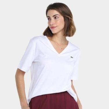 Imagem de Camiseta Lacoste Casual Feminina-Feminino