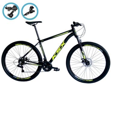 Imagem de Bicicleta Aro 29 Ksx Freios á Disco Cambio Traseiro e Dianteiro Shimano 24v-Unissex