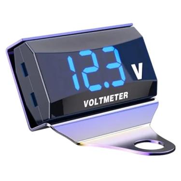 Imagem de oshhni Voltímetro para bateria de bicicleta elétrica - Acessório de reposição - Robusto e fácil de instalar - Alto desempenho - Visor de alta resolução