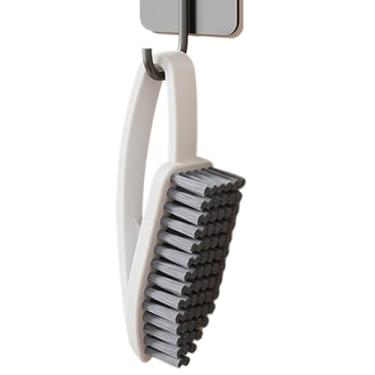 Imagem de Escova de cabelo para couro para couro, escova de sapatos,de lavanderia a de ranhura suave com design de alça - Produtos de limpeza de lavanderia multifuncionais para sofás, tapetes, roupas, familiare