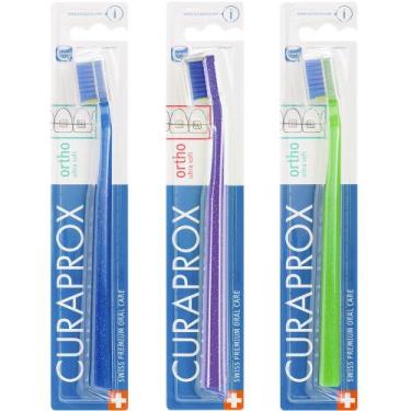 Imagem de Escova Dental Curaprox Ortho 5460 Ultra Soft Cores Sortidas