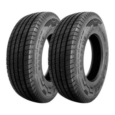 Imagem de Kit 2 Pneus XBRI Aro 17,5 215/75R17,5 Ecoplus P1 16 Lonas 126/124L Liso