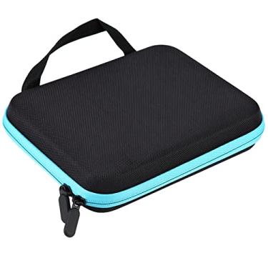 Imagem de Generic Saco de Armazenamento de óleo Essencial Durável 63 Slots Organizador de Caixa para Viajar Com Material EVA (Azul)