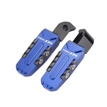 Imagem de Anti-derrapante Apoio para pés traseiros, para tmax 530 tmax530 sx dx 2017 2018 2019 2020 cnc(Blue DX)