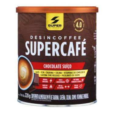 Imagem de Supercafé Desincoffe Chocolate Suíço 4.0 220g - Super Nutrition