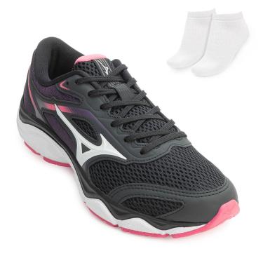 Imagem de Tênis Mizuno Wave Hawk 5 e Meia MZ24