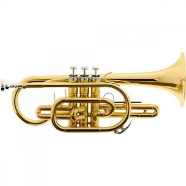 Imagem de Trompete Cornet Harmonics Hcr-900L Bb Laqueado. - elegância garantida!