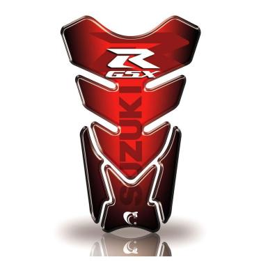 Imagem de Protetor De Tanque Adesivo Moto Gsx-S 750/1000 Cc Suzuki Vermelho