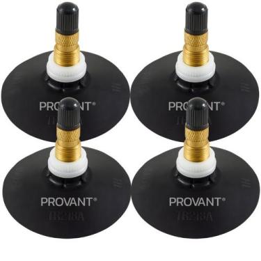 Imagem de Kit 4 Bicos Válvula Para Camara de Ar TR218A Trator Agrícola - NoBrand
