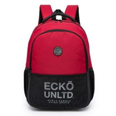 Imagem de Mochila Ecko Casual Unissex Bolsa Escolar Passeio Reforçada Notebook-Unissex