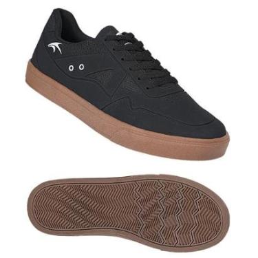 Imagem de Tênis Masculino Maresia Flat Slim Preto 4577-Masculino