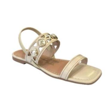 Imagem de Sandália Rasteira Fem Dakota Vieri Bege Claro Y9616-0005-Feminino