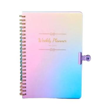 Imagem de Planejador Semanal A5 2024, Agenda De 52 Semanas Com Bolsa, Material E