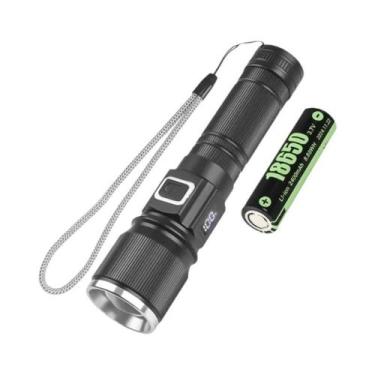 Imagem de Lanterna LED a Laser Branca De Alta Potência Com Zoom De Longo Alcance