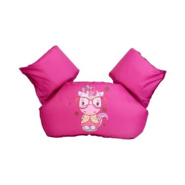 Imagem de Colete Salva-Vidas Infantil De Desenho Animado Com Mangas, Boia De Nat