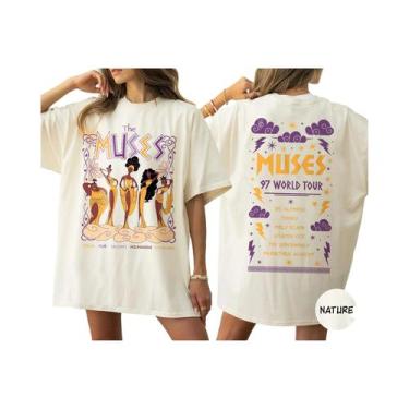 Imagem de Camiseta De Algodão Feminina E Masculina Extra Grande Disney Hercules 