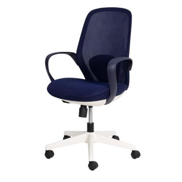 Imagem de Cadeira De Escritório Oceano Diretor Tela Mesh Azul Marinho