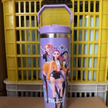 Imagem de Copo KPop Demon Hunters Isolado em Aço Inoxidável 900 mL