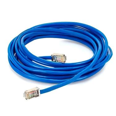 Imagem de Cabo De Rede 3 Metros Lan Internet Crimpado Azul Ethernet - Alta Velocidade E Conexão Estável