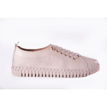 Imagem de Tênis Feminino Bottero Twister Couro Burnish 354304, Off white, 36