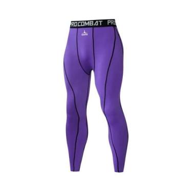 Imagem de Leggings De Compressão Para Musculação Masculina, Roupa De Treino Fitn
