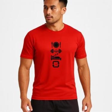 Imagem de Camiseta Masculina Algodão Super Macia Leve Academia Caminhada Dia A Dia-Masculino