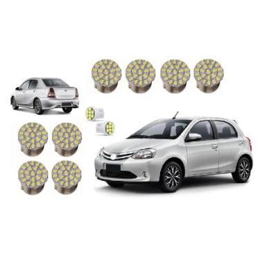 Imagem de Lâmpadas led lanterna pisca ré freio etios 13 14 15 16 17 18 - VELOX T