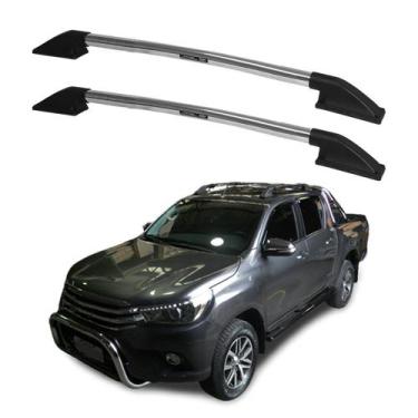 Imagem de Rack Teto Hilux 2016 2017 2018 2019 2020 Alumínio - CCF